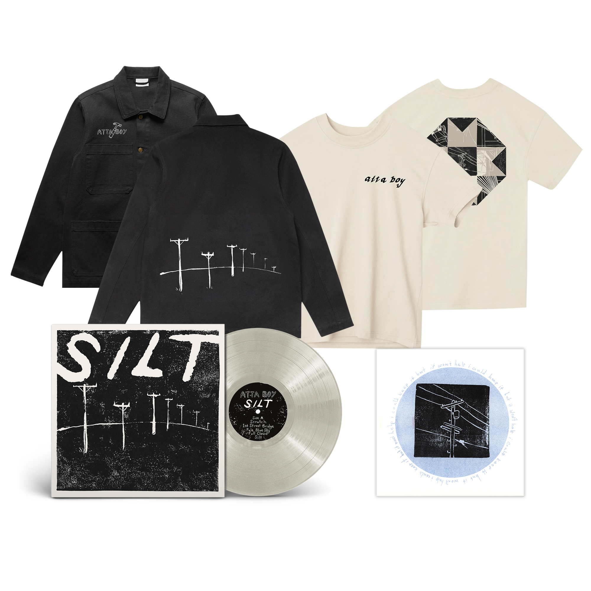 PREORDER: Limited Edition Silt Deluxe Riso Bundle (Choice of LP Color + Limited Edition Riso + Tee + Jacket)