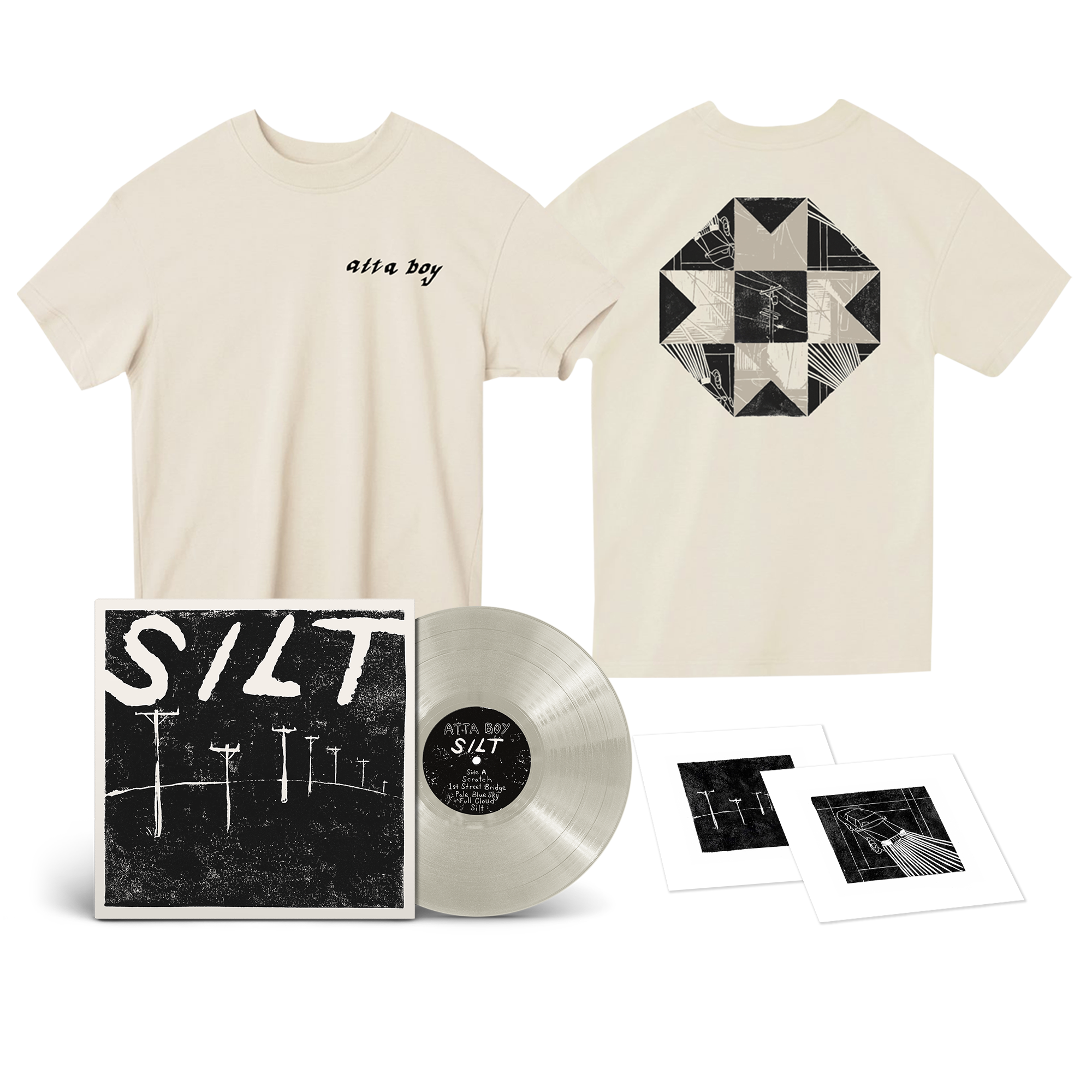PREORDER: Limited Edition Silt Standard Bundle (Choice of LP Color + Limited Edition Linocut + Tee)