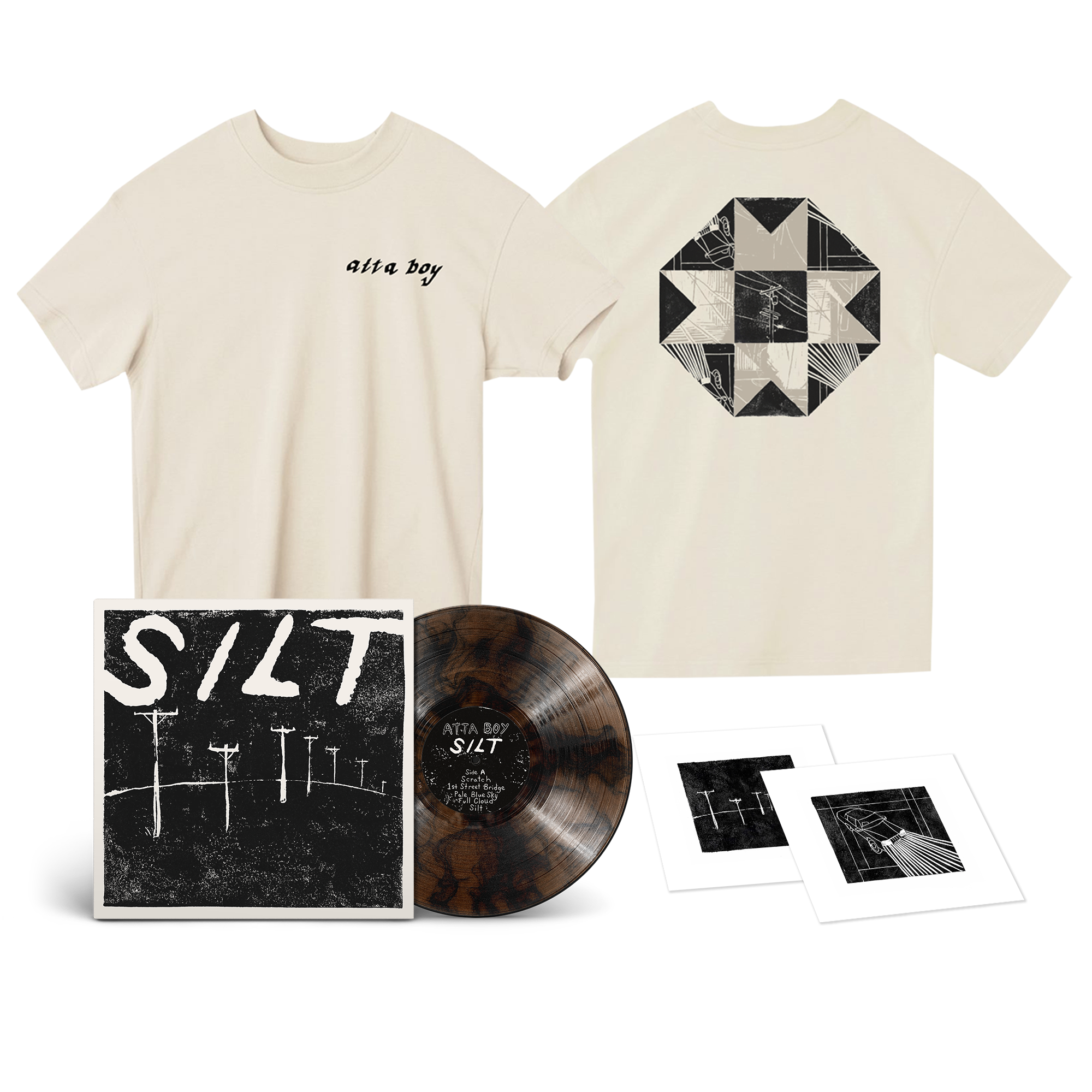 PREORDER: Limited Edition Silt Standard Bundle (Choice of LP Color + Limited Edition Linocut + Tee)