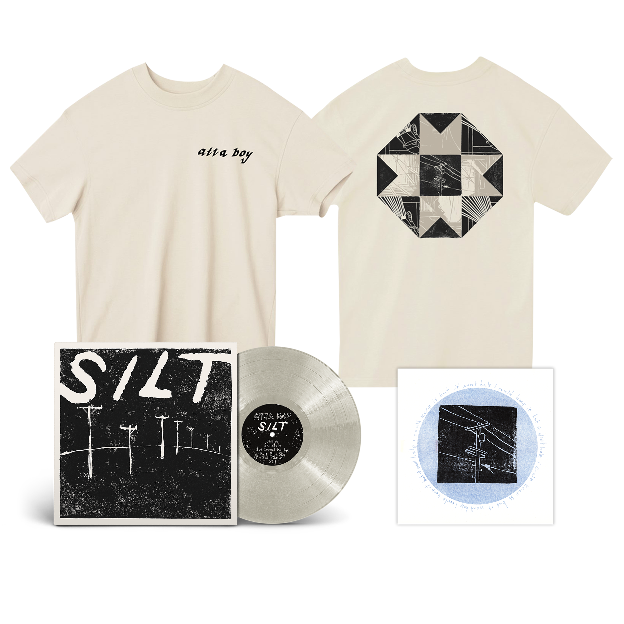 PREORDER: Limited Edition Silt Standard Riso Bundle (Choice of LP Color + Limited Edition Riso + Tee)